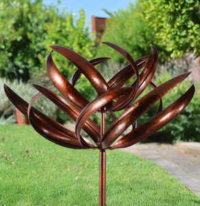 Burghley havevindskulptur spinner bronze - forudbestil nu