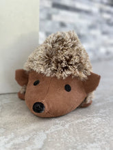 Load image into Gallery viewer, Handmade hedgehog door stop Indoor 27cmLx 19cm W x 14cm H
