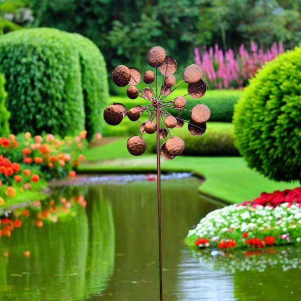 Henley Bronze garden wind Sculpture spinner