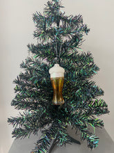 Load image into Gallery viewer, Glass beer/pint bauble tree hanging decoration/Christmas/seasonal/ glass hanging item
