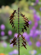 Charger l&#39;image dans la galerie, Mayfair bronze swallow bird windsculpture/ windspinner - Marissa&#39;s Garden &amp; Gift
