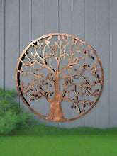 Load image into Gallery viewer, Handmade bronze tree of life wall art  indoors/outdoors 40cm - Marissa&#39;s Garden &amp; Gift
