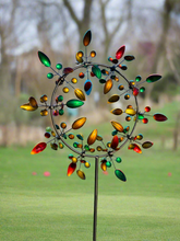 Load image into Gallery viewer, Sherborne garden wind sculpture spinner garden sculpture
