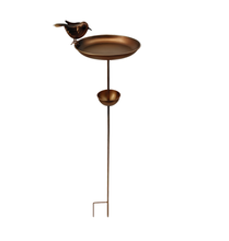 Laden Sie das Bild in den Galerie-Viewer, Bronze powder coated bird feeder for garden/outdoor
