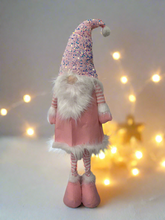 Load image into Gallery viewer, Handmade extending legs pink sequined  gonk 95cm
