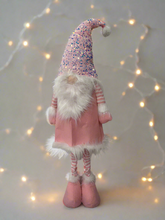 Load image into Gallery viewer, Handmade extending legs pink sequined  gonk 95cm
