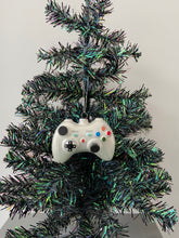 Load image into Gallery viewer, Glass Christmas tree video game controller Christmas bauble tree hanging decoration/christmas/seasonal/ glass hanging item
