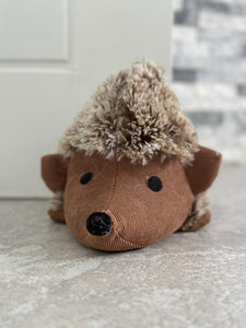 Handmade hedgehog door stop Indoor 27cmLx 19cm W x 14cm H