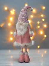 Load image into Gallery viewer, Handmade extending legs pink sequined  gonk 95cm
