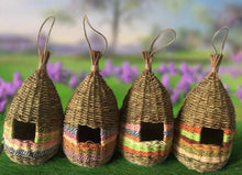 Load image into Gallery viewer, Handmade teardrop shaped bird nest measuring 13x28cm - Marissa&#39;s Garden &amp; Gift
