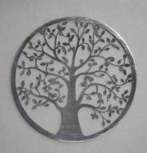 Charger l&#39;image dans la galerie, Handmade silver tree of life wall art indoors/outdoors 60cm - Marissa&#39;s Garden &amp; Gift
