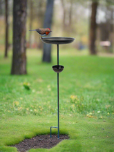 Load image into Gallery viewer, Robin bird feeder for garden/outdoor space - Marissa&#39;s Garden &amp; Gift
