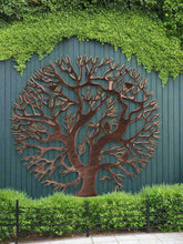 Charger l&#39;image dans la galerie, Tree of life bronze with a black touch wall art for outdoors and indoors 60cm - Marissa&#39;s Garden &amp; Gift
