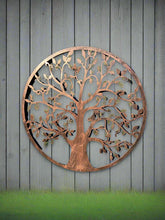 Load image into Gallery viewer, Handmade bronze tree of life wall art  indoors/outdoors 40cm - Marissa&#39;s Garden &amp; Gift
