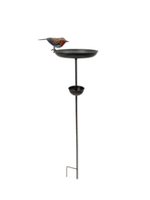 Load image into Gallery viewer, Robin bird feeder for garden/outdoor space - Marissa&#39;s Garden &amp; Gift
