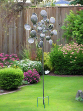 Load image into Gallery viewer, Henley Silver Wind Sculpture - Marissa&#39;s Garden &amp; Gift
