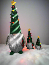 Load image into Gallery viewer, Handmade family of tree gonk measuring 55cm 25cm and 14cm in height
