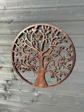 Load image into Gallery viewer, Handmade bronze tree of life wall art  indoors/outdoors 40cm - Marissa&#39;s Garden &amp; Gift
