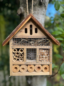 Handmade large insect house 25 x 8.5 x 27cm