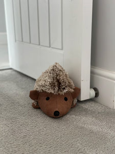 Handmade hedgehog door stop Indoor 27cmLx 19cm W x 14cm H