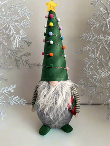 Handmade large tree gonk measuring 55cm height.