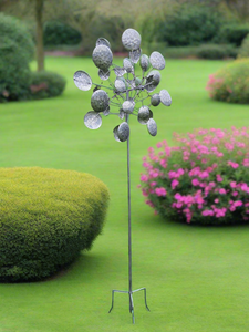 Henley Silver Wind Sculpture - Marissa's Garden & Gift