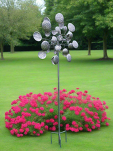 Load image into Gallery viewer, Henley Silver Wind Sculpture - Marissa&#39;s Garden &amp; Gift
