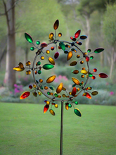 Load image into Gallery viewer, Sherborne garden wind sculpture spinner garden sculpture
