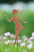 Indlæs billede til gallerivisning Rusty Fairy - Metal Gift - Metal Decor - Garden Ornament - Gift - Metal Garden Ornament - Marissa&#39;s Garden &amp; Gift
