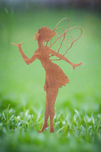 Indlæs billede til gallerivisning Rusty Fairy - Metal Gift - Metal Decor - Garden Ornament - Gift - Metal Garden Ornament - Marissa&#39;s Garden &amp; Gift
