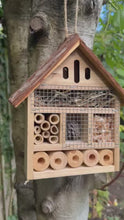 Laden und Abspielen von Videos im Galerie-Viewer, Handmade large insect house 25 x 8.5 x 27cm
